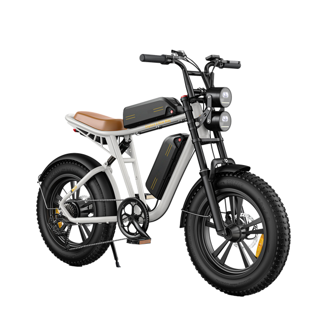 Rower elektryczny w stylu motocykla M20
