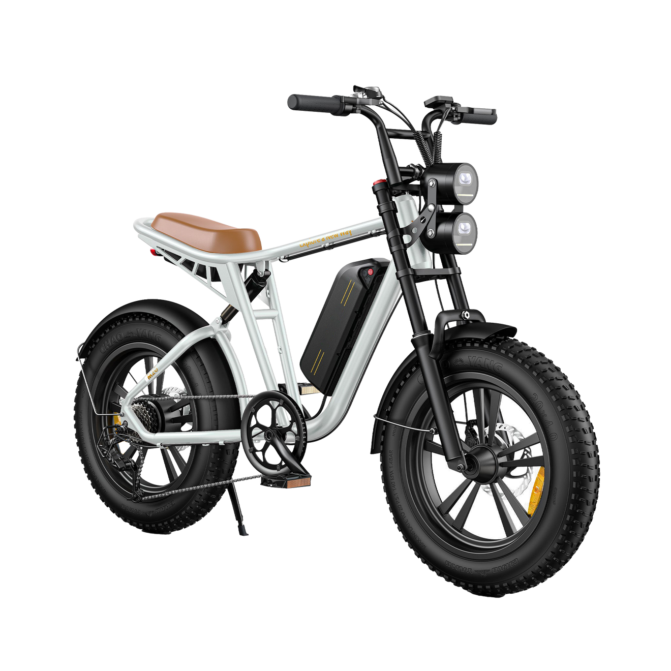 Rower elektryczny w stylu motocykla M20